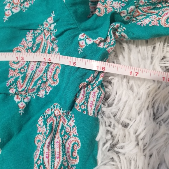 Xhilaration cold shoulder boho tunic size M - Picture 4 of 6